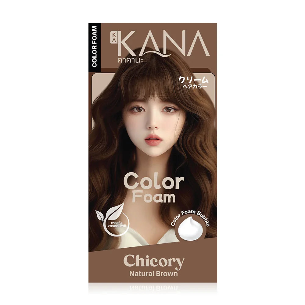 KAKANA Hair Color Foam 120ml - Chicory