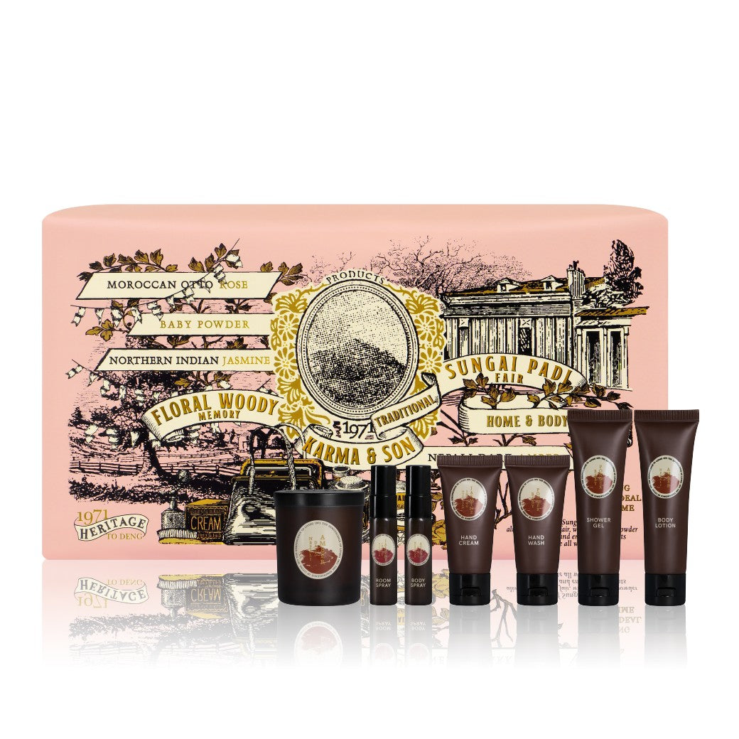 Karmakamet Home & Body Scent Gift Set - 1971 To Deng Karma & Son - Ji Xiang Kopitiam
