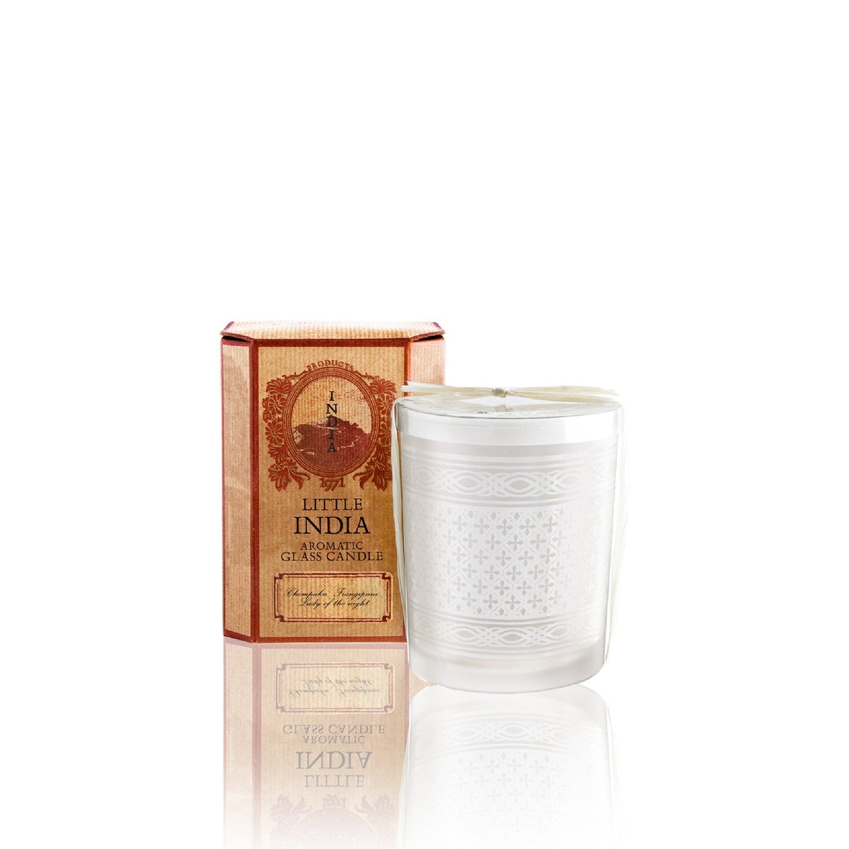 Karmakamet Little India Glass Candle - India