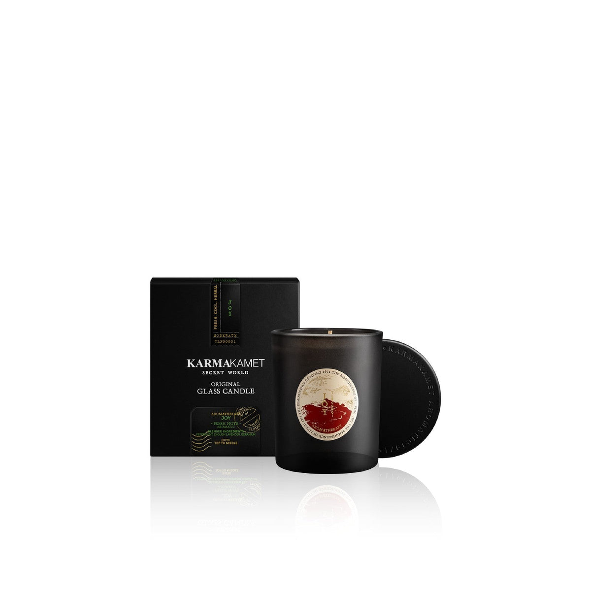 Karmakamet Original Glass Candle 120 g. - Blended - Autumns Dream