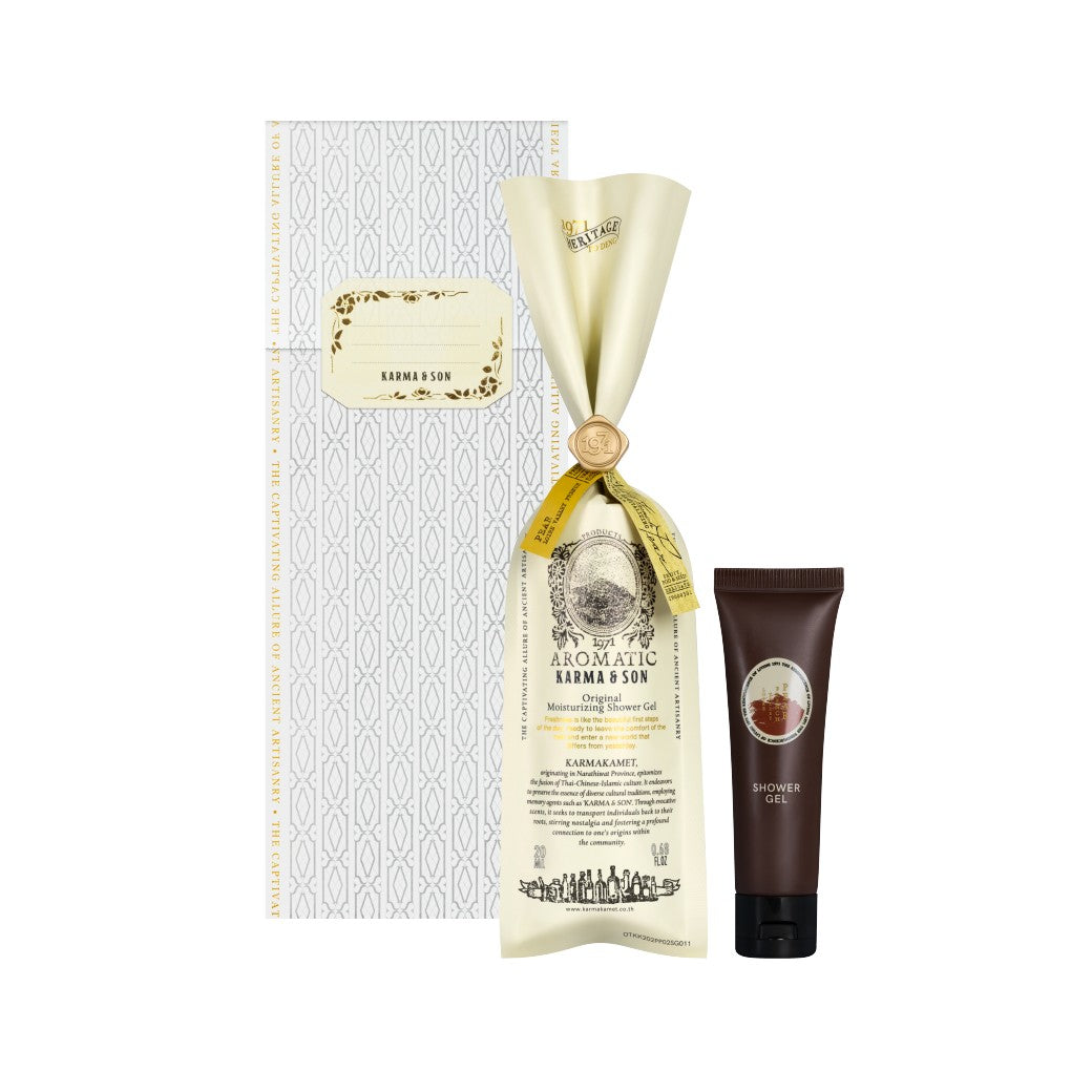 Karmakamet Original Moisturizing Shower Gel 20 ml. - 1971 To Deng Karma & Son - Agarwood Indonesian
