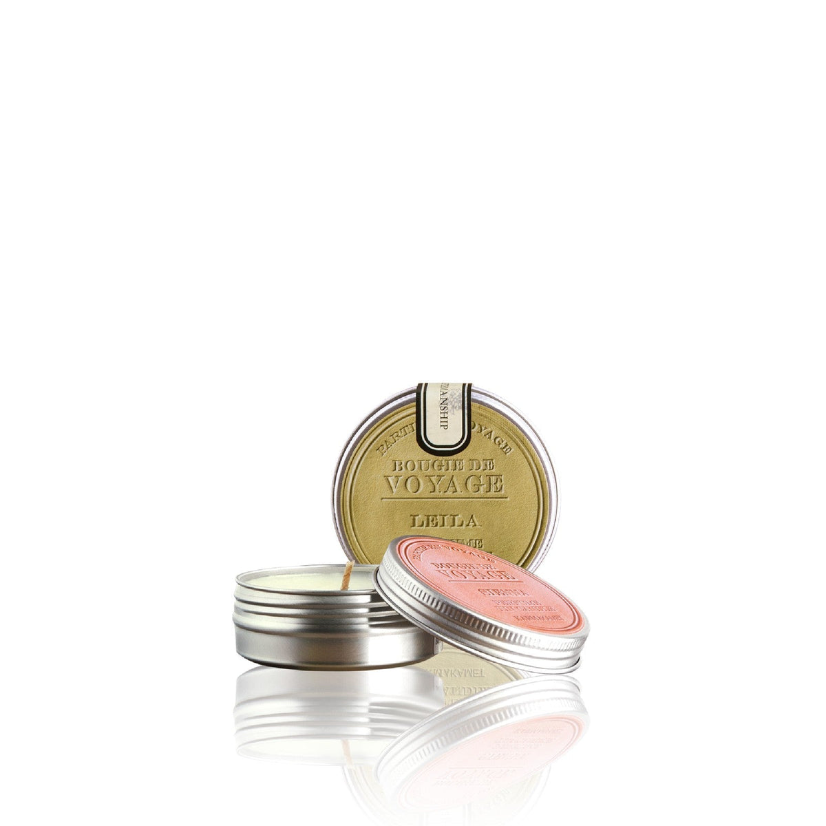 Karmakamet Partir En Voyage Perfume Tin Candle - Leila