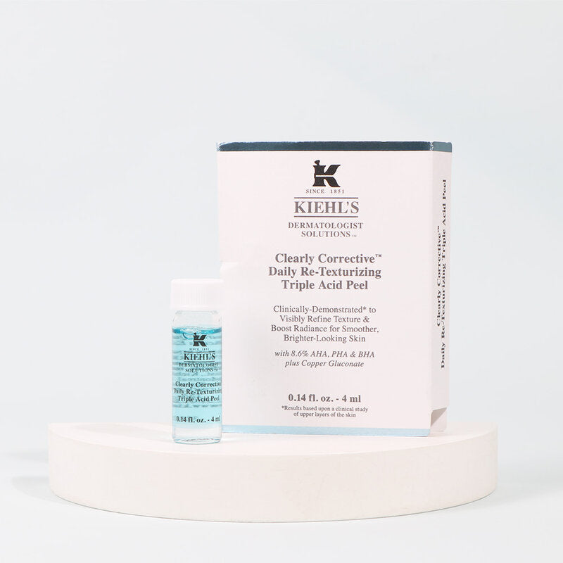 Kiehl's Clearly Corrective Daily Re-Texturizing Triple Acid Peel 4ml