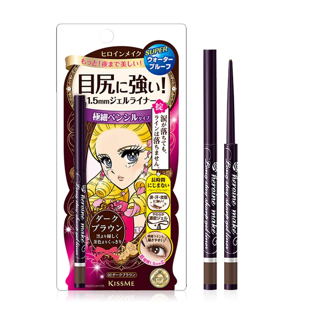 Kiss me Long Stay Sharp Gel Liner 0.07g - #02