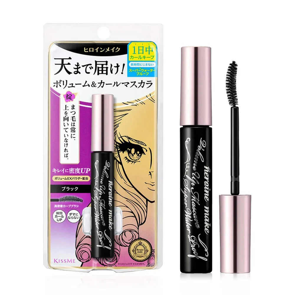 Kiss me Heroine Make Volume UP Mascara Super WP 6g - #01 Jet Black