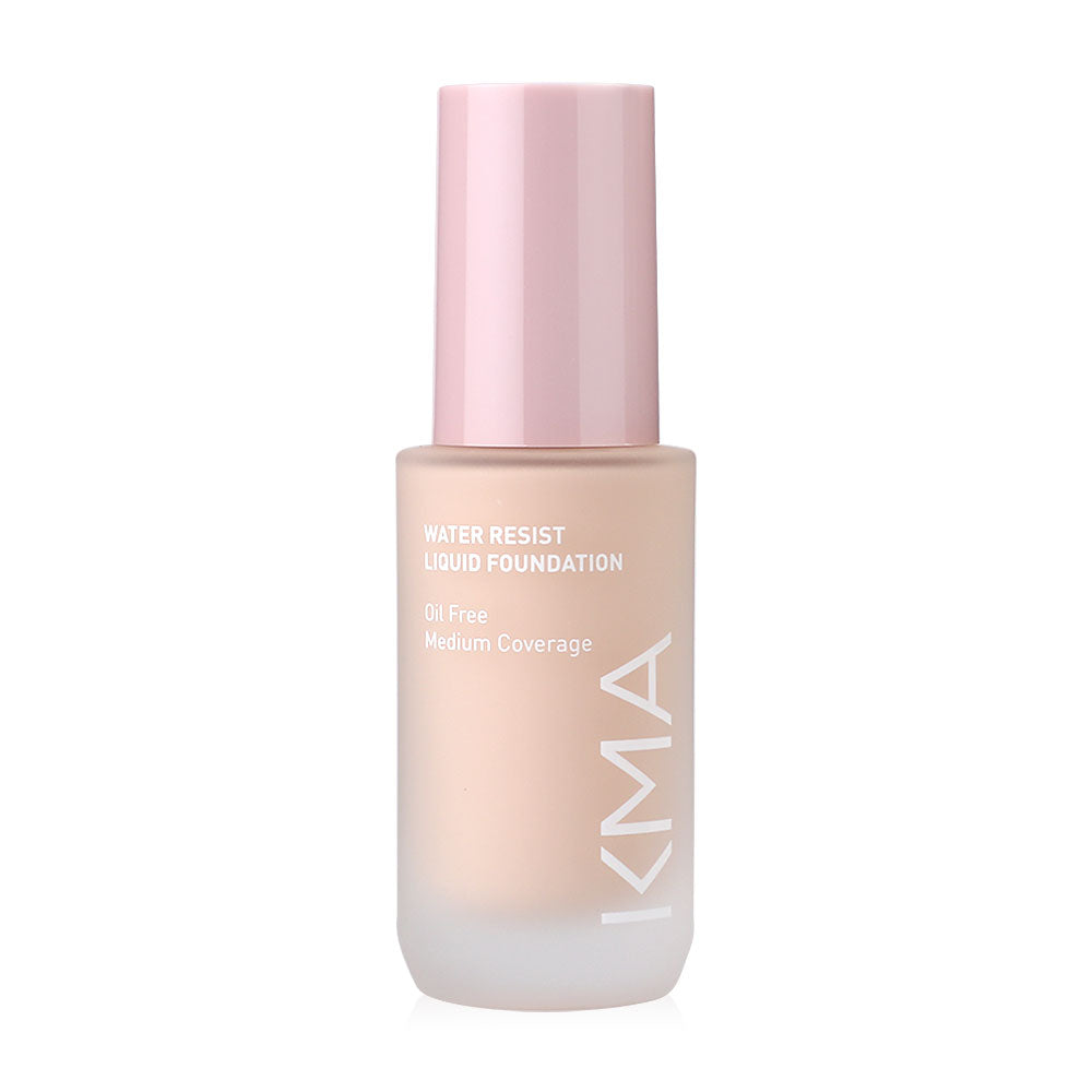 KMA Water Resist Liquid Foundation 30ml - #00 Porcelain Foundation