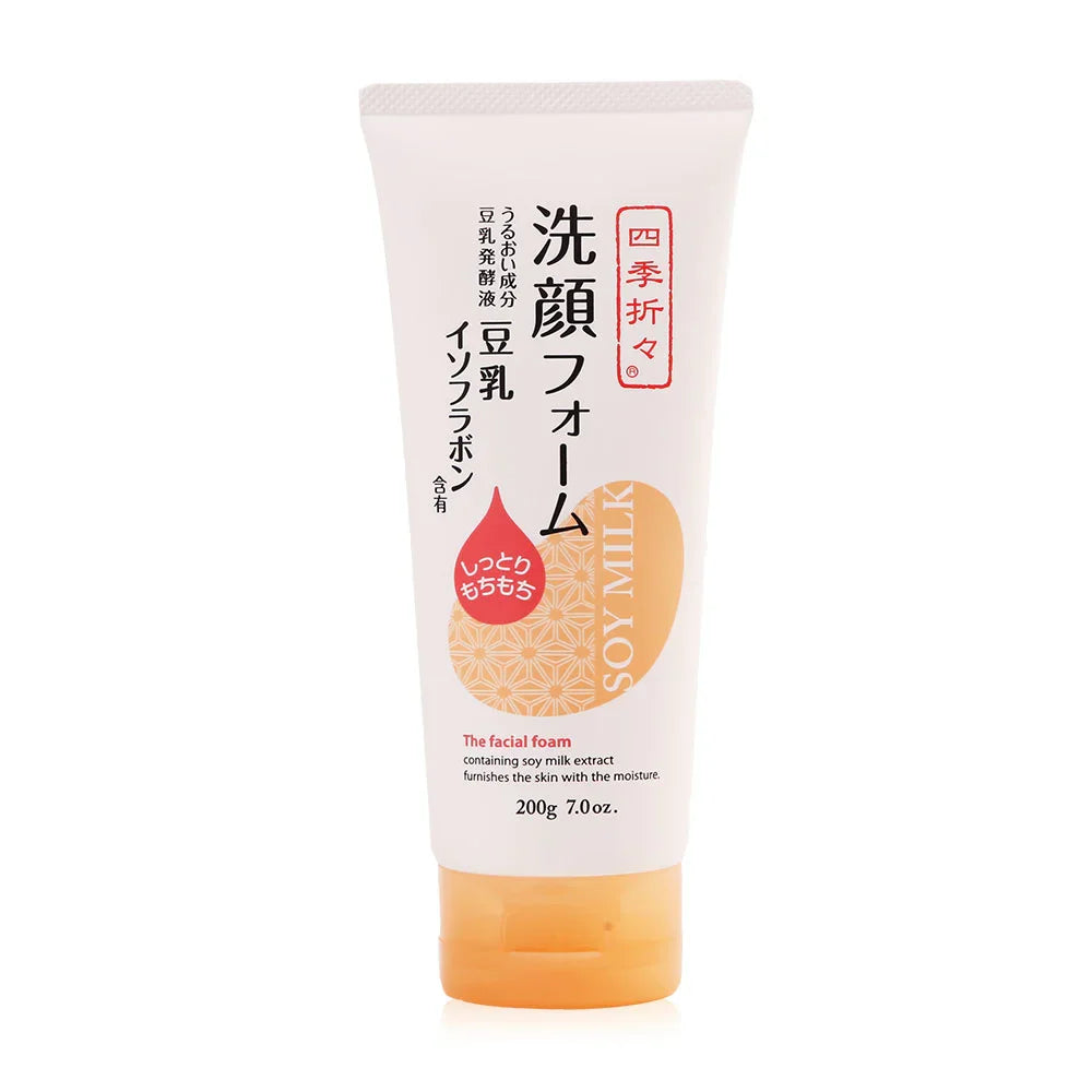 Kumano Shikioriori Soy Milk Facial Foam 200g