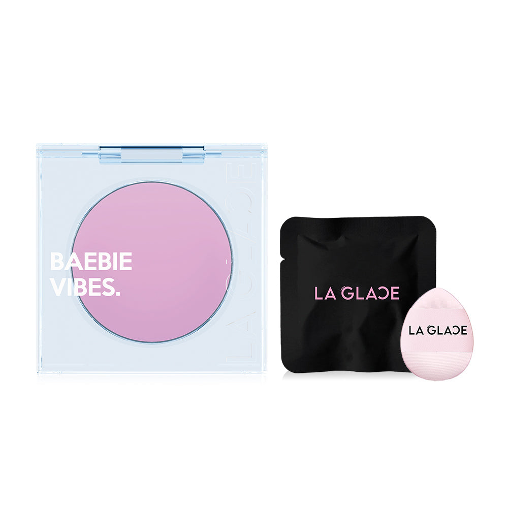 LA GLACE Baebie Vibes Cream Blush 3.8g - #01 Bubbly Face