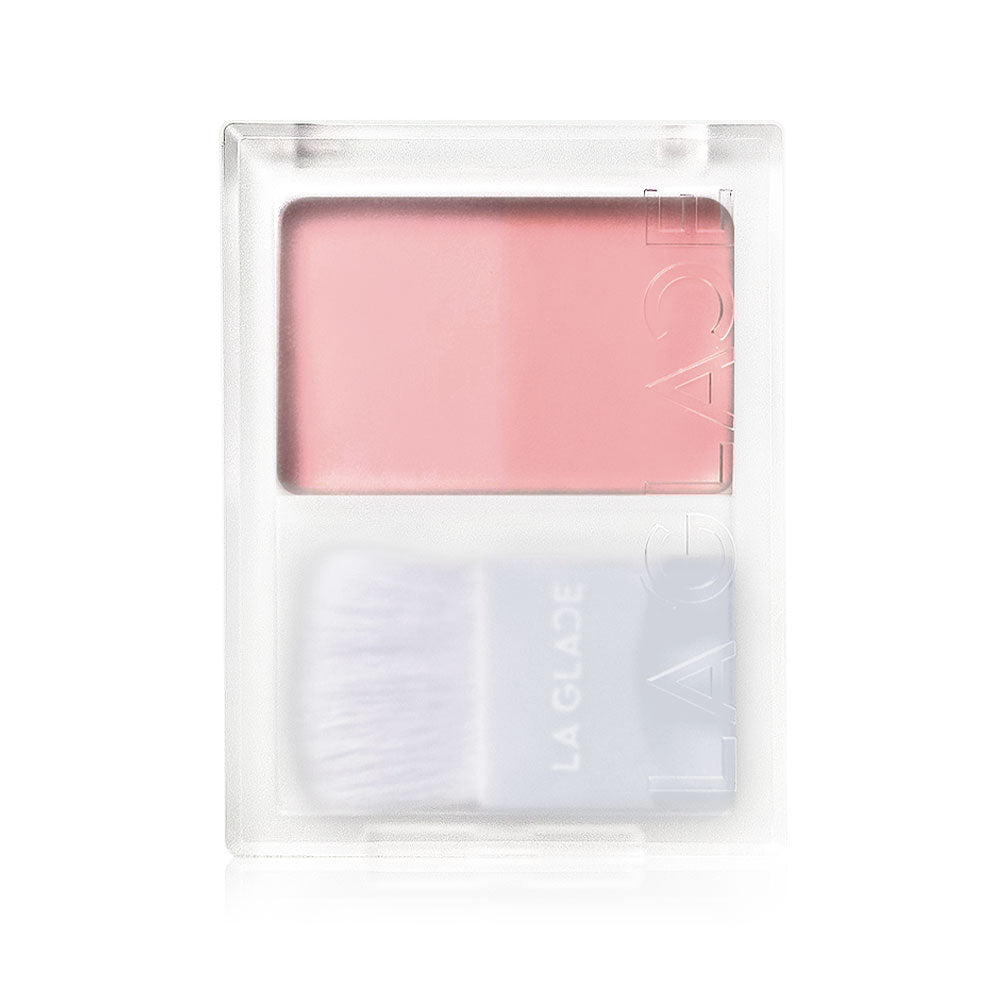 LA GLACE Brattitude Two Tone Powder Blush 4g - #02 It's Britney