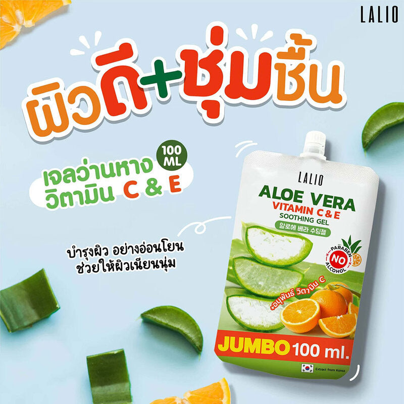 Lalio Aloe Vera Vitamin C And E Soothing Gel 100ml