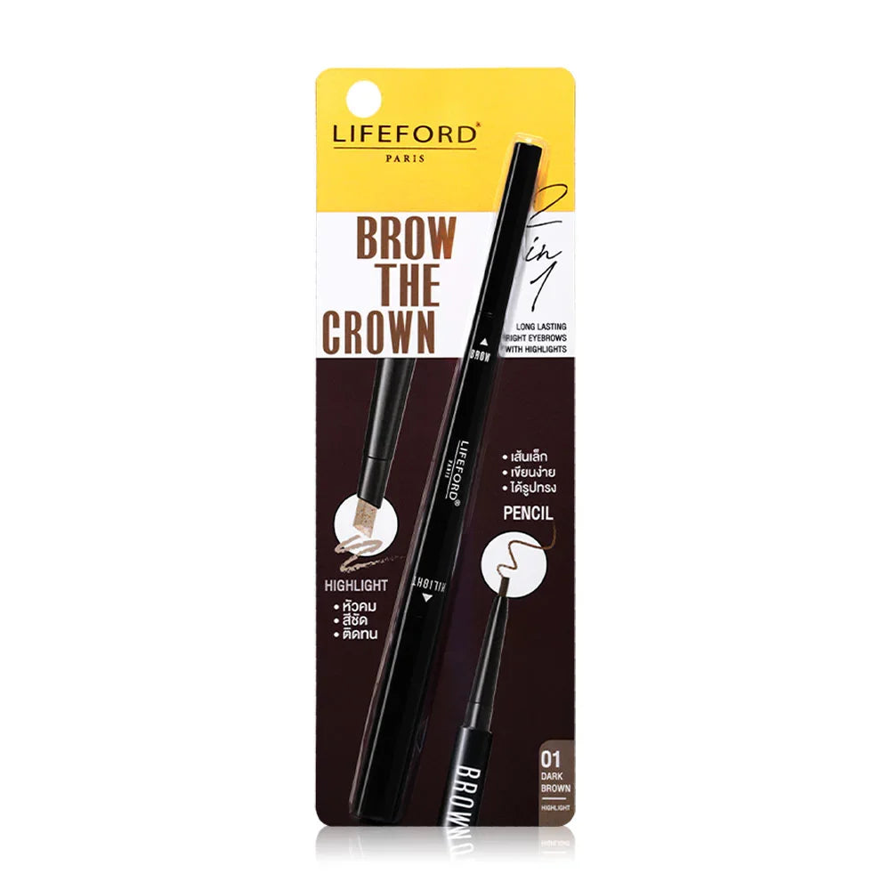 Lifeford Brow The Crown 0.3g - #01 Dark Brown