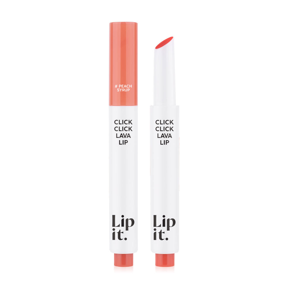 Lip It Click Click Lava Lip 1.9g - #02 Peach Syrup