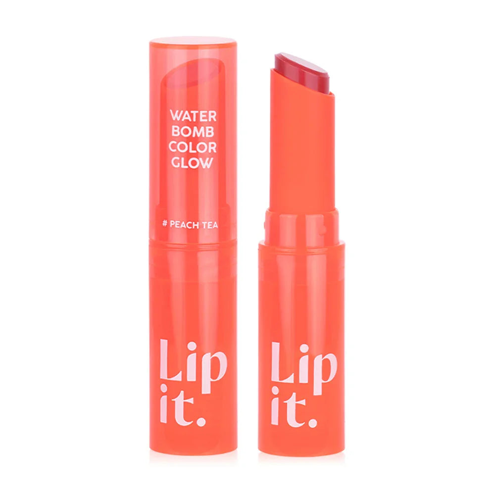Lip It Water Bomb Color Glow 3g - #02 Peach Tea