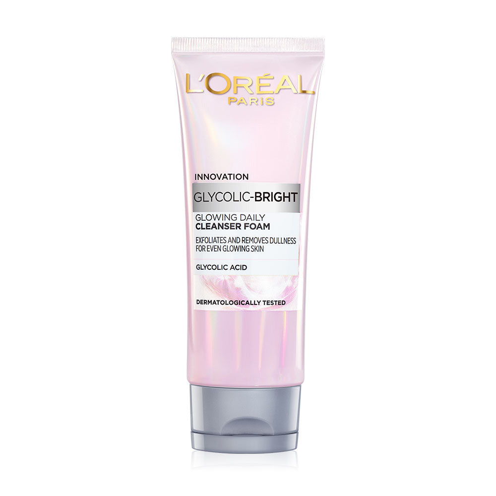 L'Oréal Paris Glycolic Bright Glowing Daily Cleanser Foam 100ml