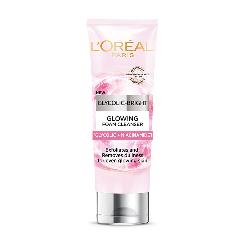 L'Oréal Paris Glycolic Bright Glowing Daily Cleanser Foam 100ml