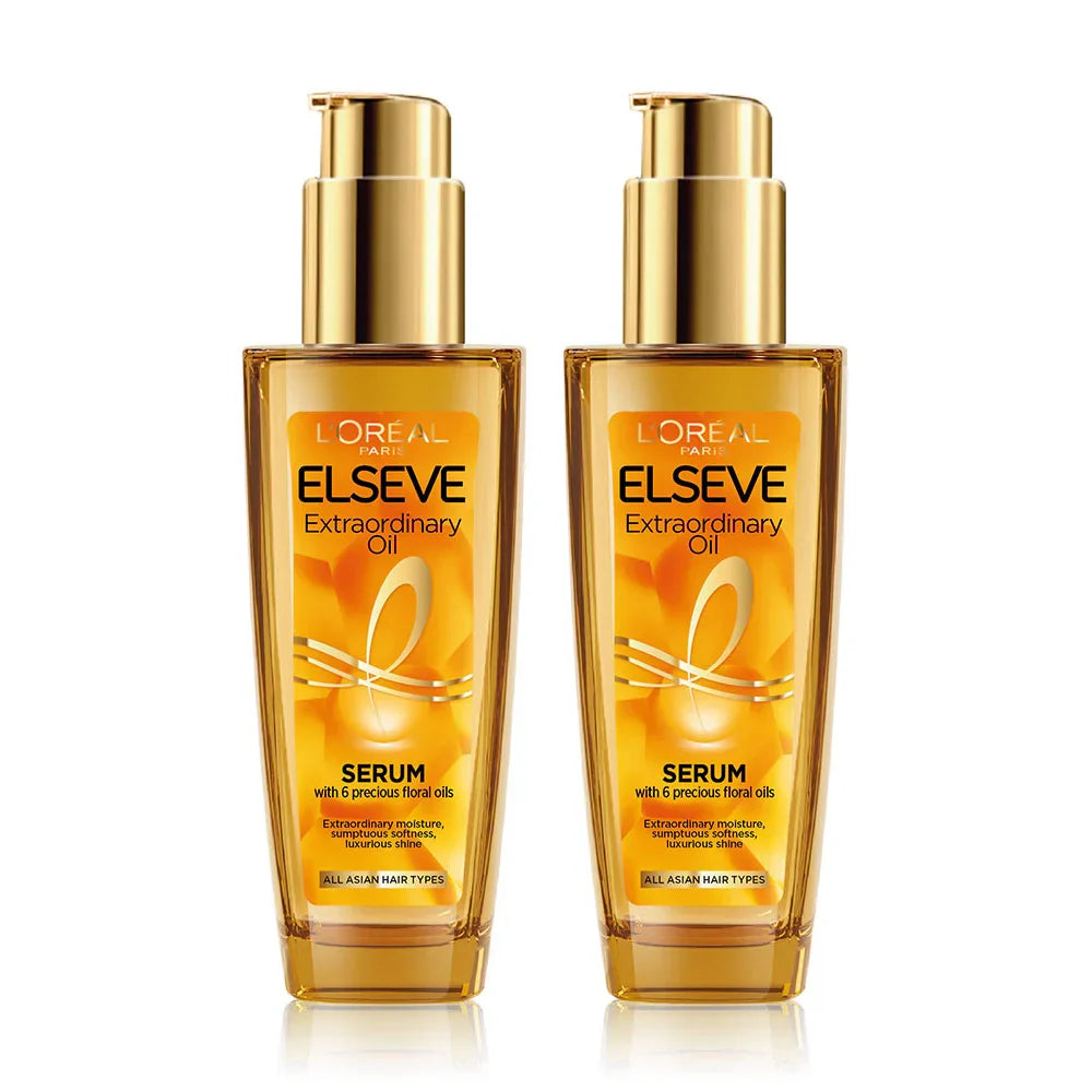 L'Oréal Paris Elseve Extraordinary Oil For All Hair Types 100ml x 2pcs