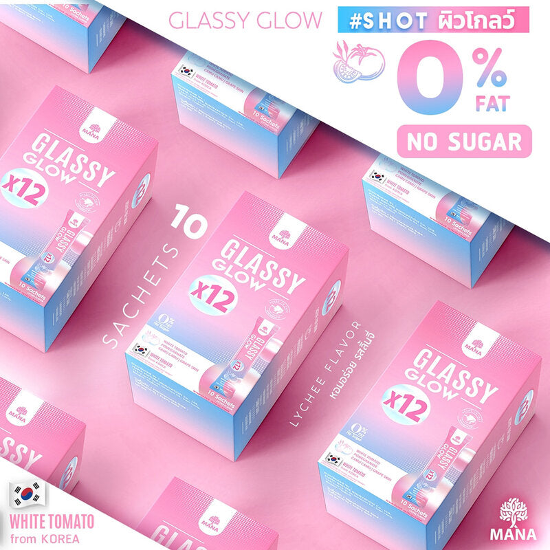 MANA Glassy Glow Dietary Supplement 10 Sachets