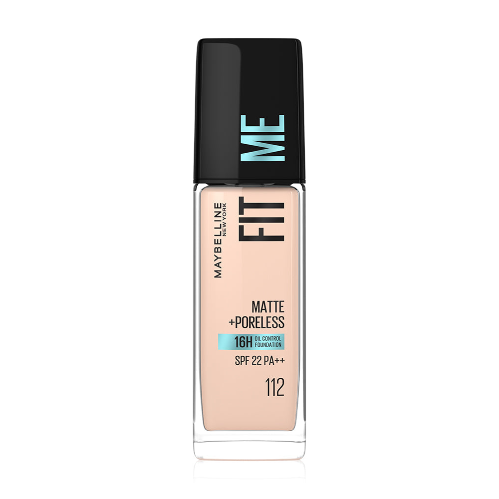 Maybelline New York Fit Me Matte And Poreless Liquid Foundation 30ml - #112 Matte