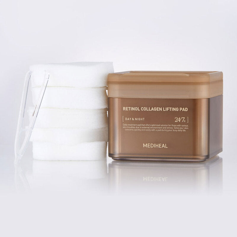 Mediheal Retinol Collagen Lifting Pad 180ml [100 Pads]
