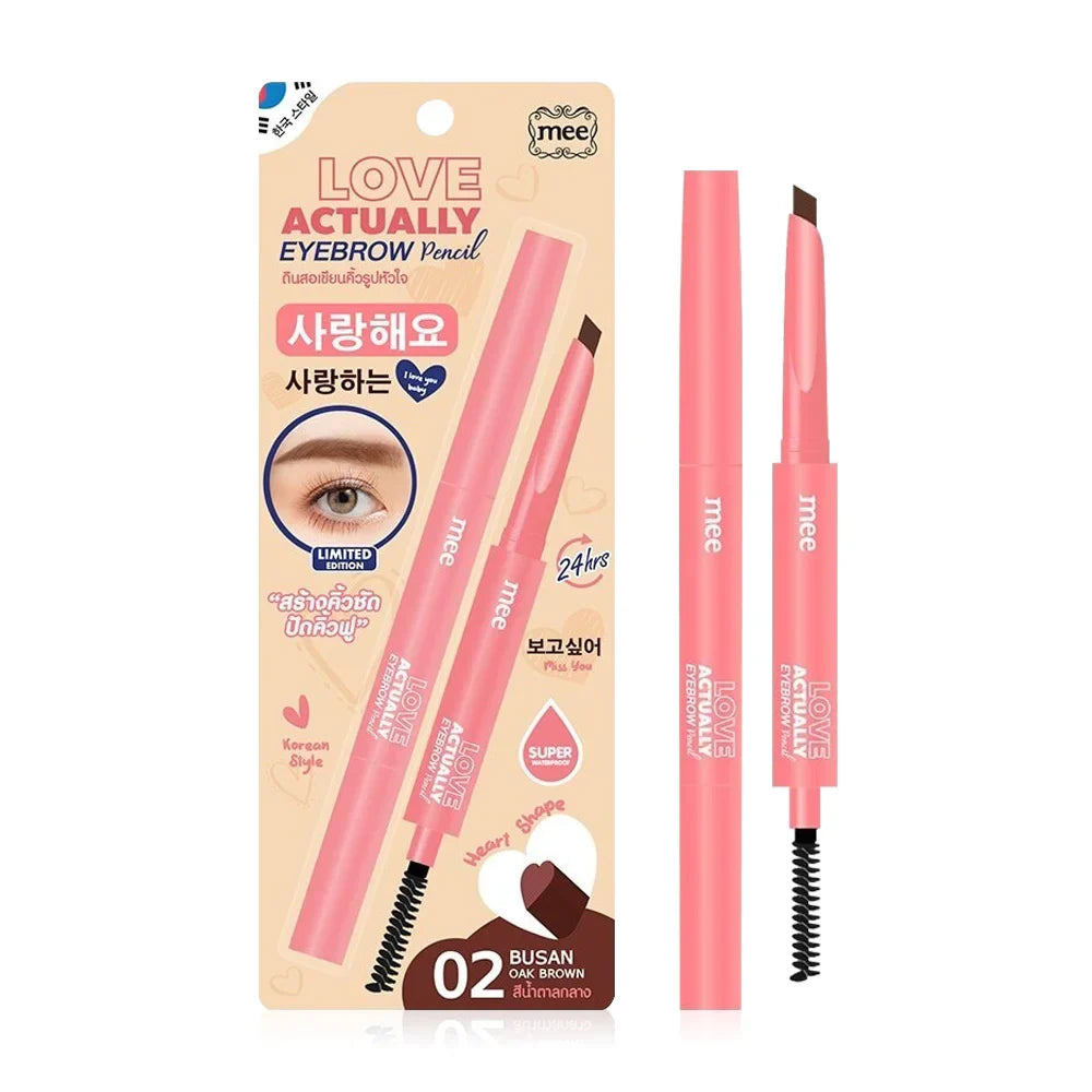 Mee Love Actually Eyebrow Pencil 0.25# 02 Busan Oak Brown