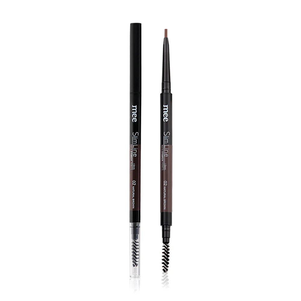Mee Slim Line Auto Eyebrow Pencil 1.5mm - #02 Natural Brown