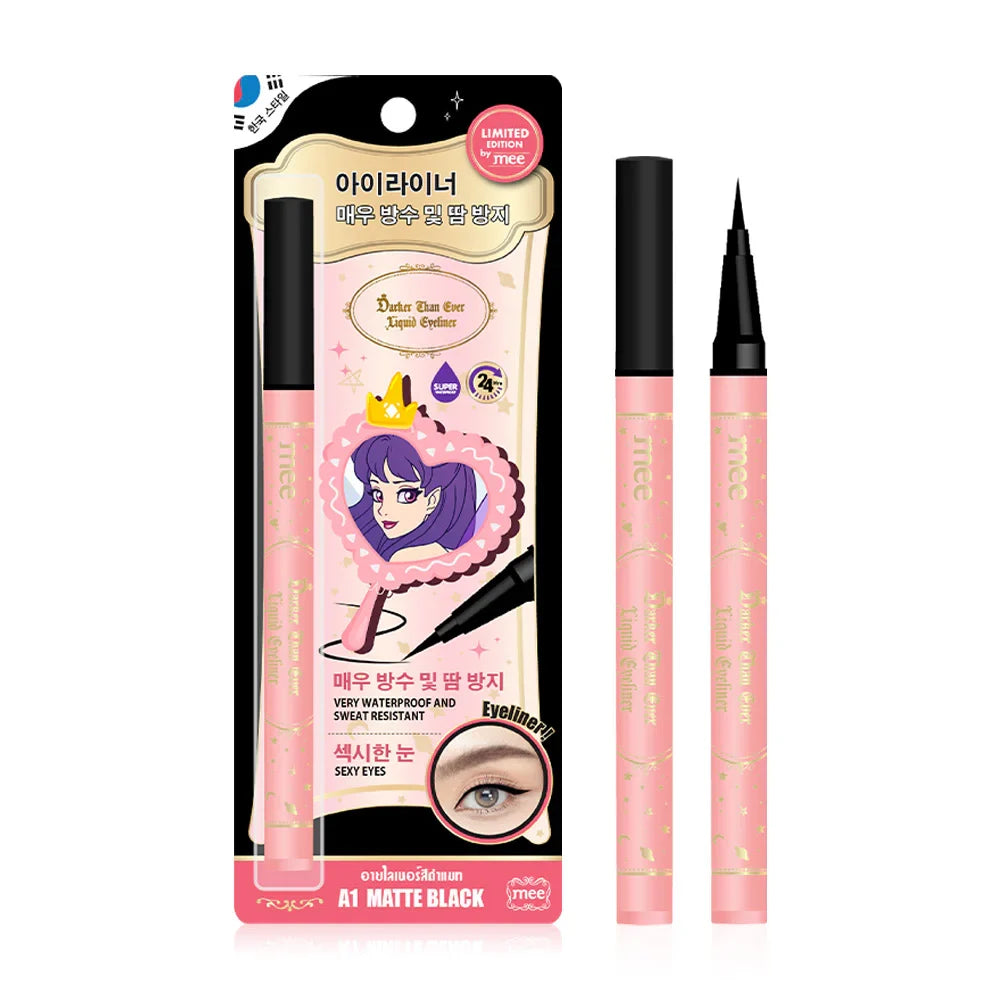Mee Darker Than Ever Liquid Eyeliner 0.8ml - #A1 Matte Black