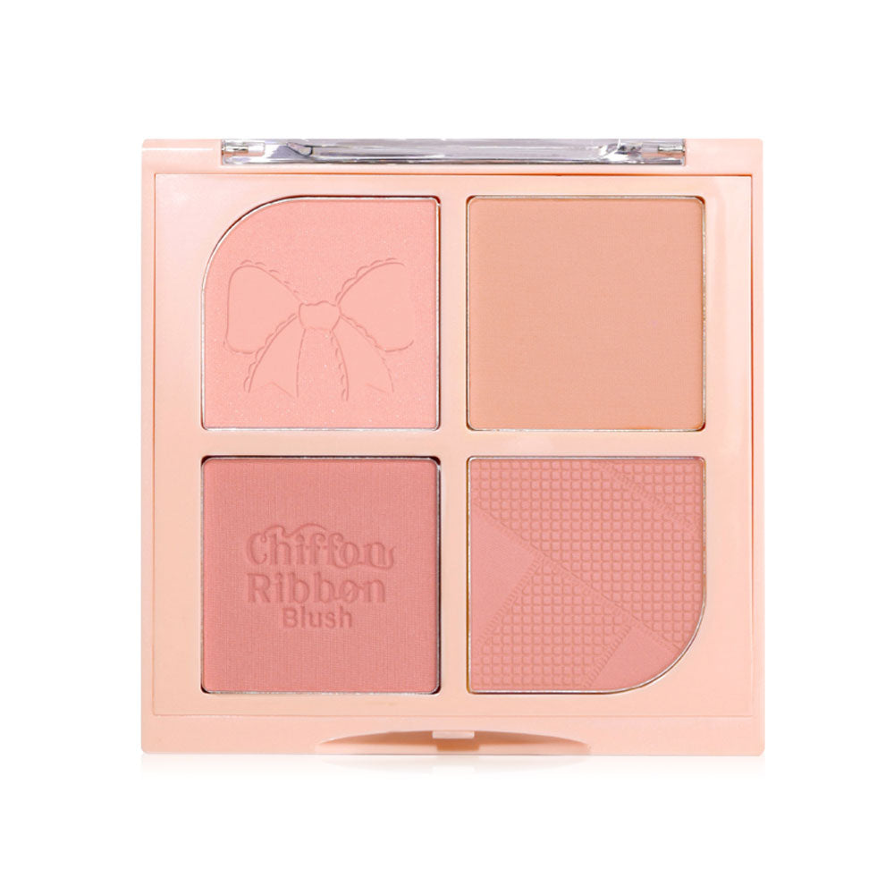 Mei Linda Chiffon Ribbon Blush 8.8g - #02 Warm Lace