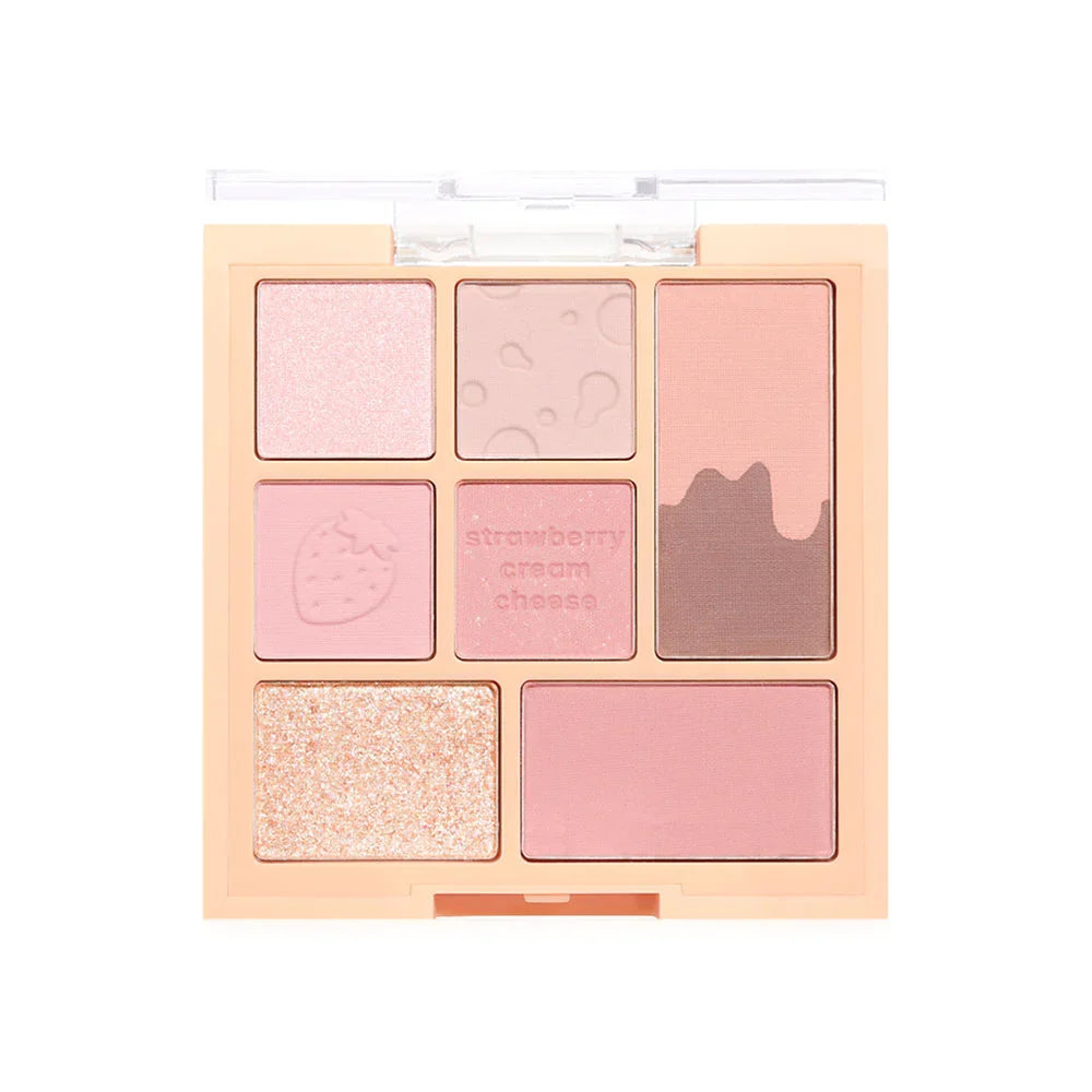 Mei Linda Cookie Recipe Eye Palette 6.5g - #01 Strawberry Cream Cheese