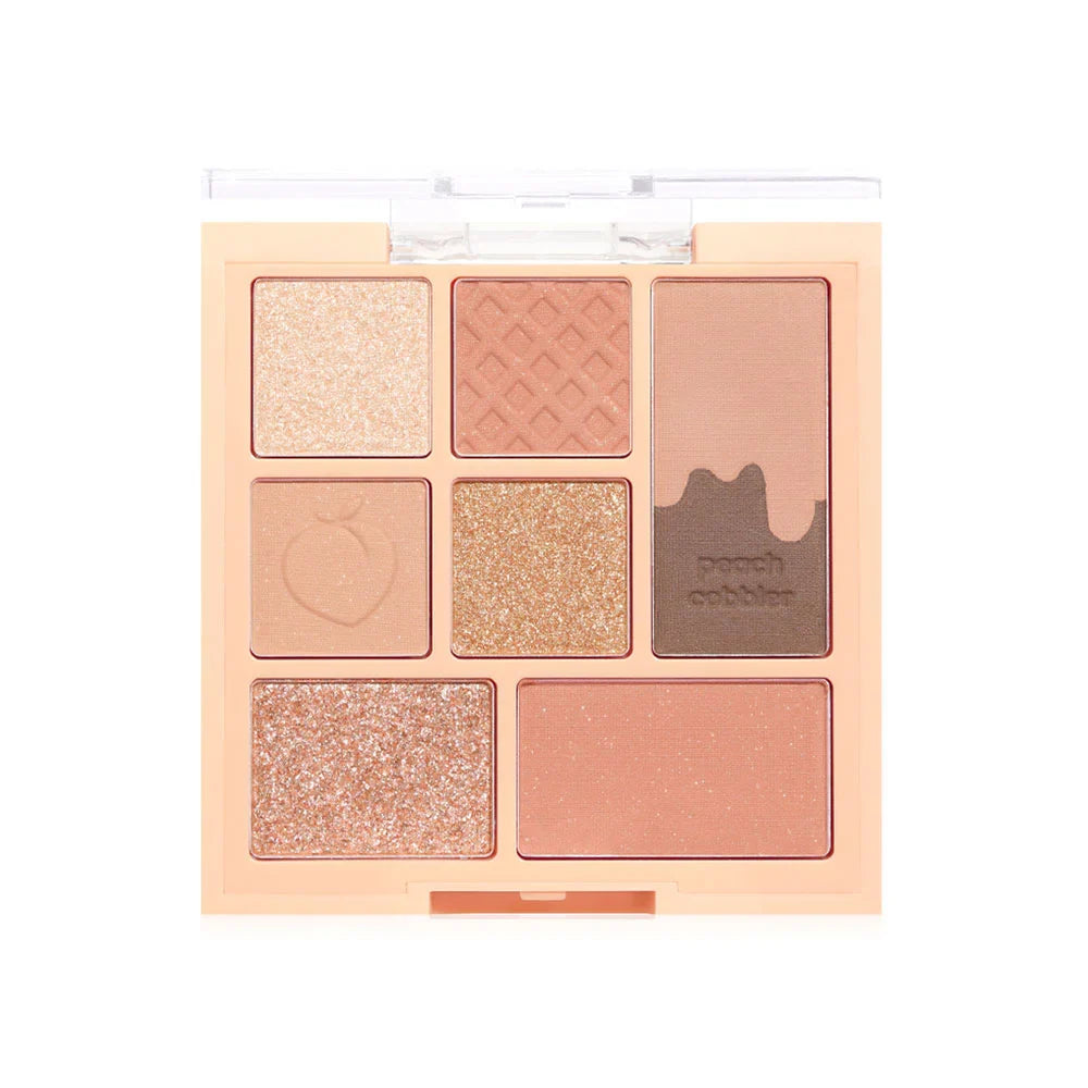 Mei Linda Cookie Recipe Eye Palette 6.5g - #02 Peach Cobbler