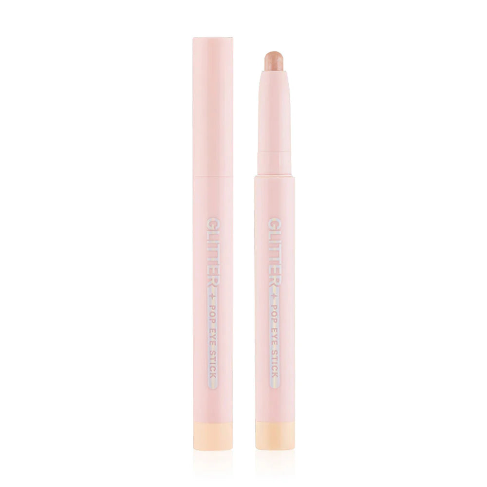 Mei Linda Glitter Pop Eye Stick 1Pc - #01 Pearly Pink