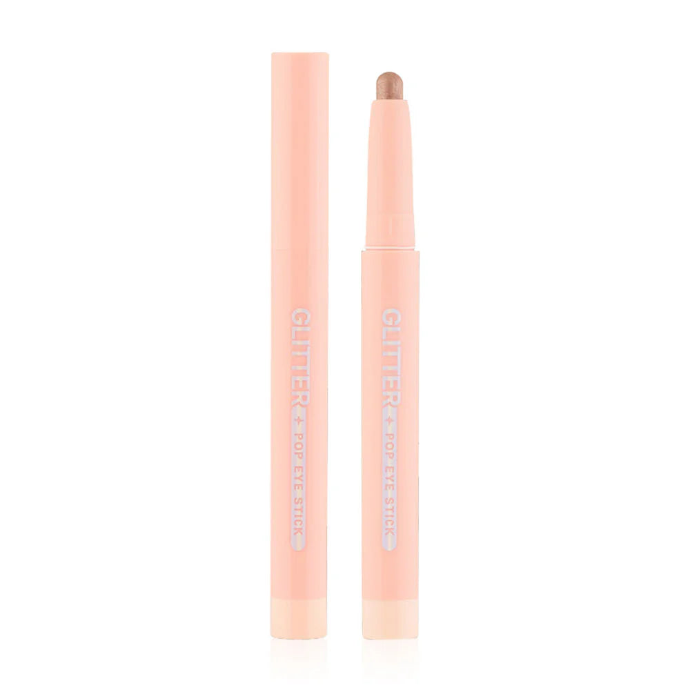 Mei Linda Glitter Pop Eye Stick 1Pc - #02 Glowing Apricot