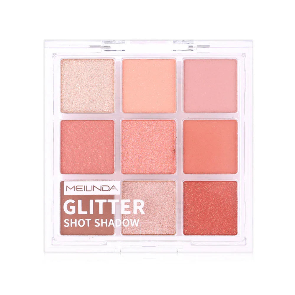 Mei Linda Glitter Shot Shadow 5.4g - #01 Blink Pink