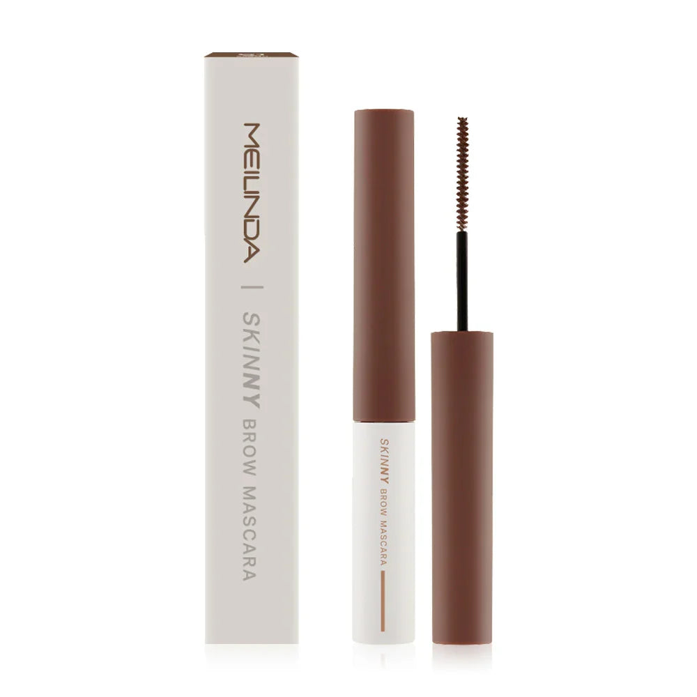 Mei Linda Skinny Brow Mascara 1pc - #02 Cinnamon Brown