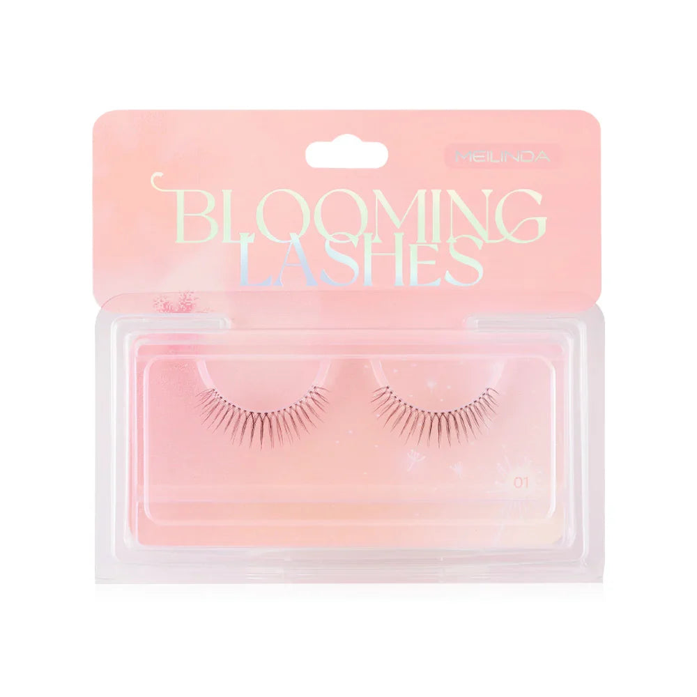 Mei Linda Blooming Lashes 1 Pair - #01 Natural Classic False Eyelashes