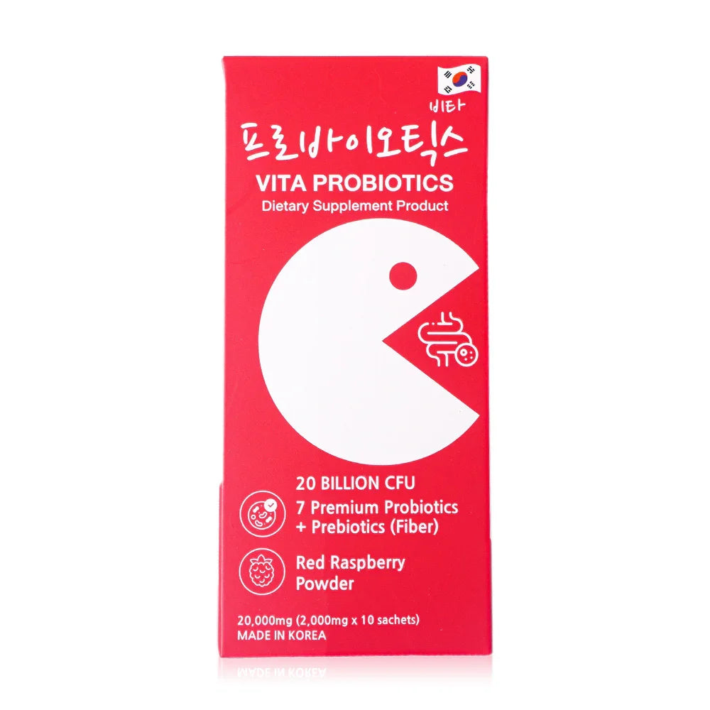 MEMBERK Vita Probiotics 10 Sachets Raspberry Flavor