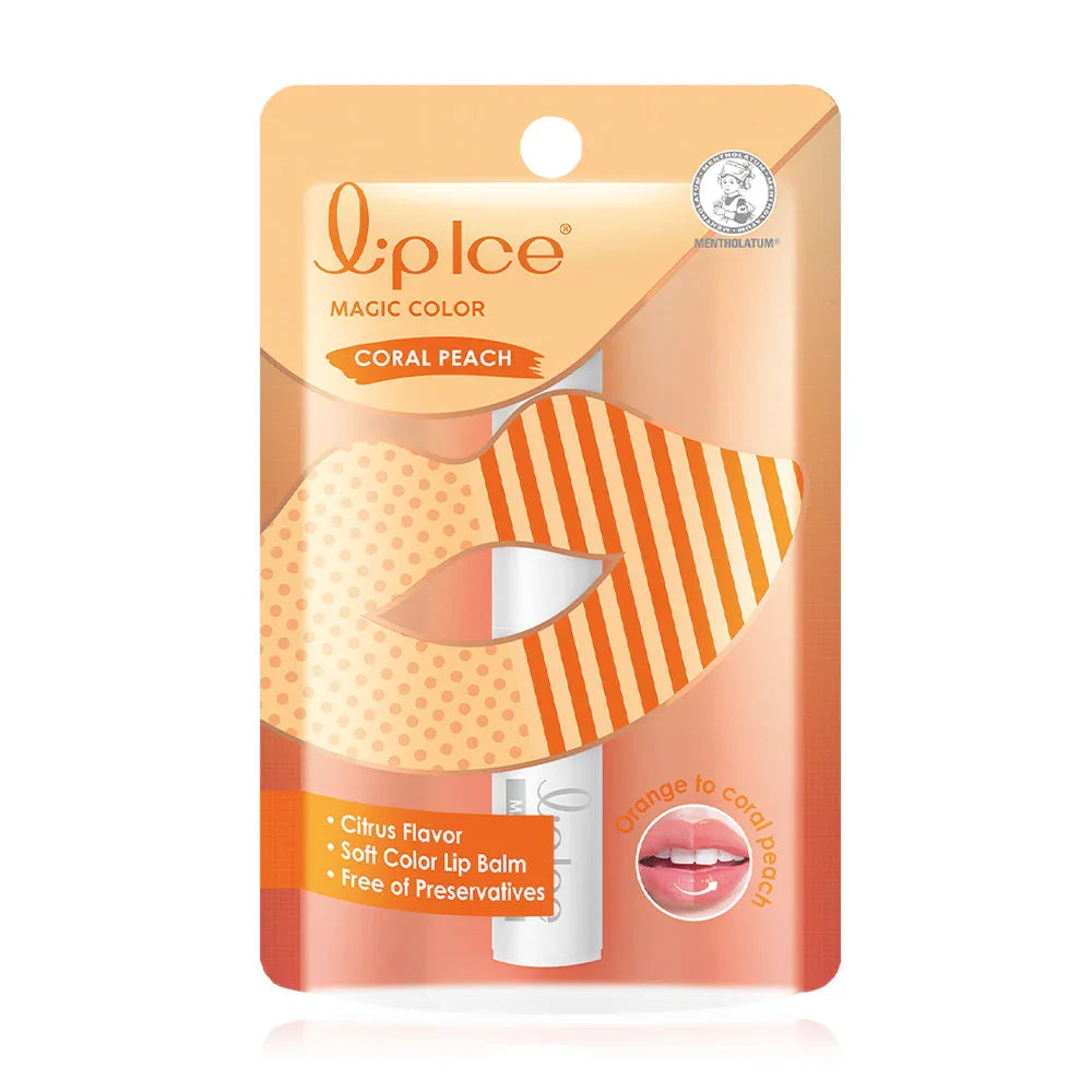 Mentholatum Lipice Magic Color 2g - Coral