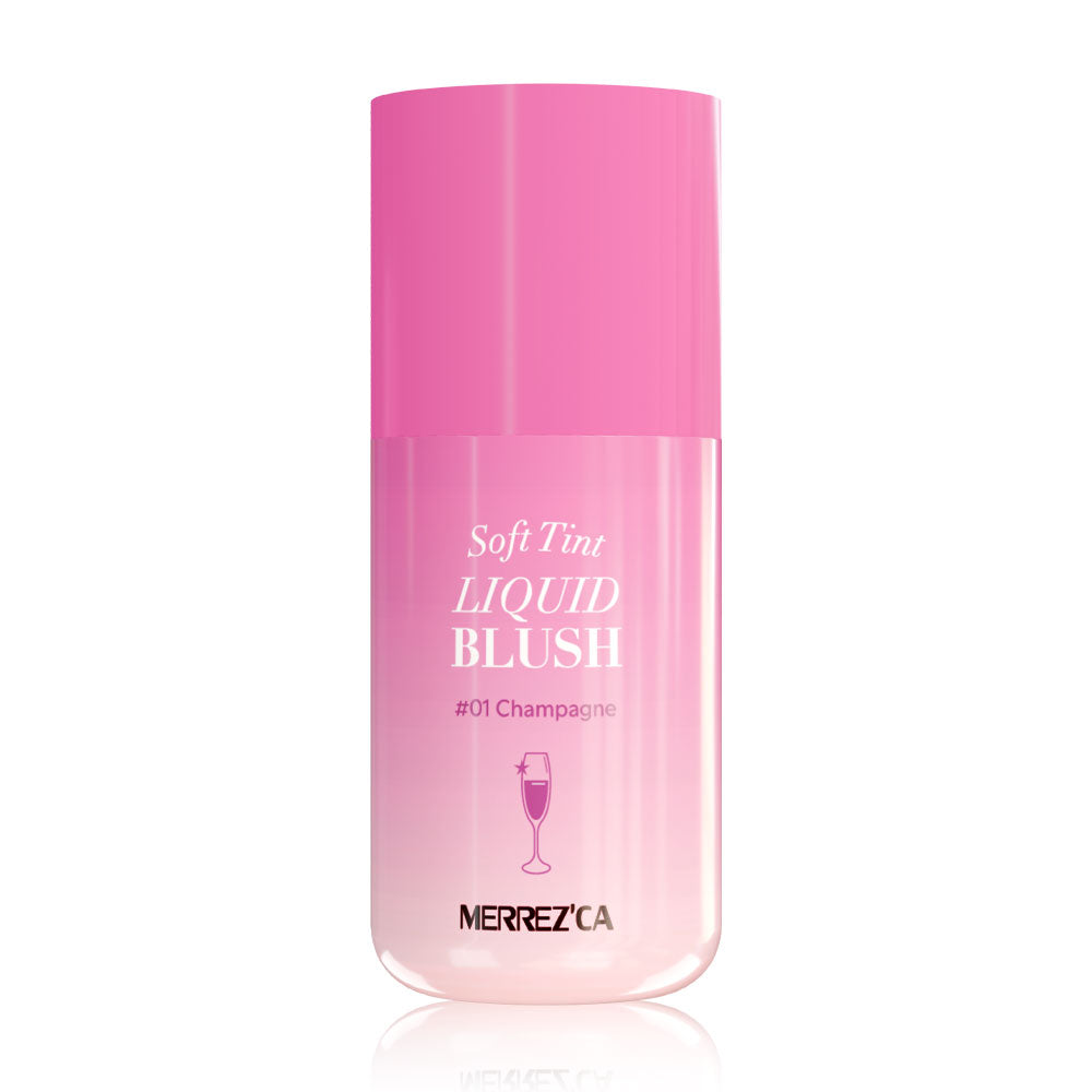 Merrezca Soft Tint Liquid Blush 4g - #01 Champagne
