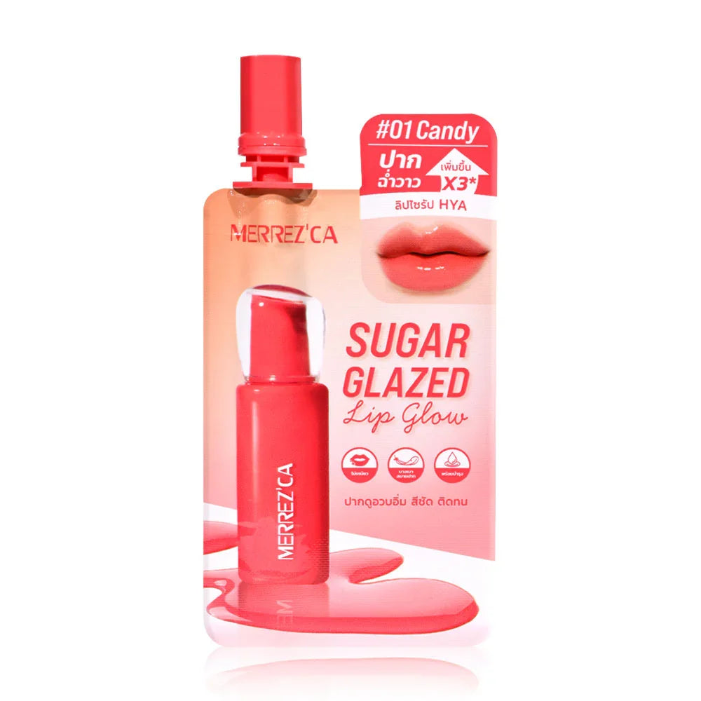 Merrezca Sugar Glazed Lip Glow 2g - #01 Candy