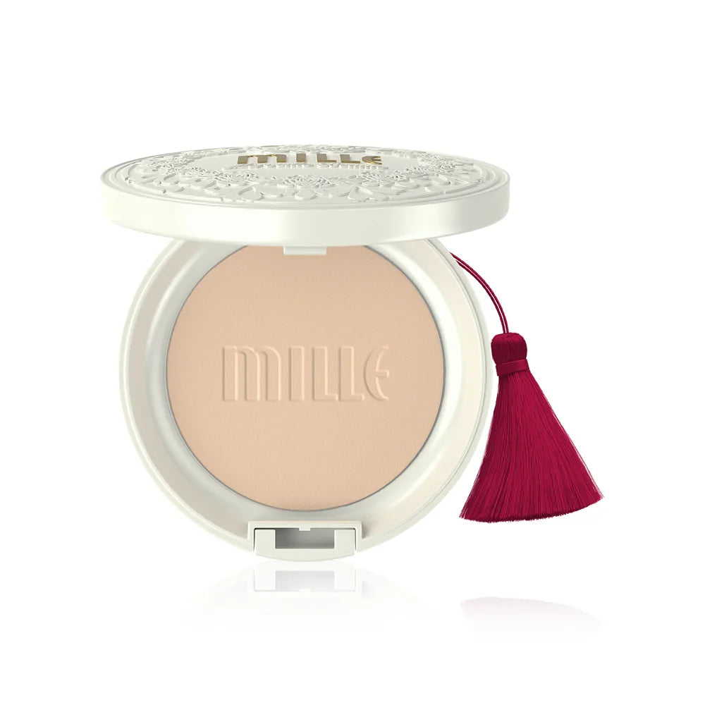 Mille Powder Foundation - Super Whitening Gold with Rose Water SPF48