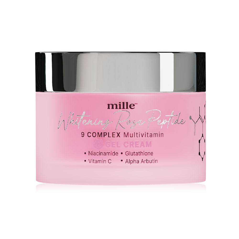 Mille Whitening Rose Peptide 9 Complex Gel Cream 50g