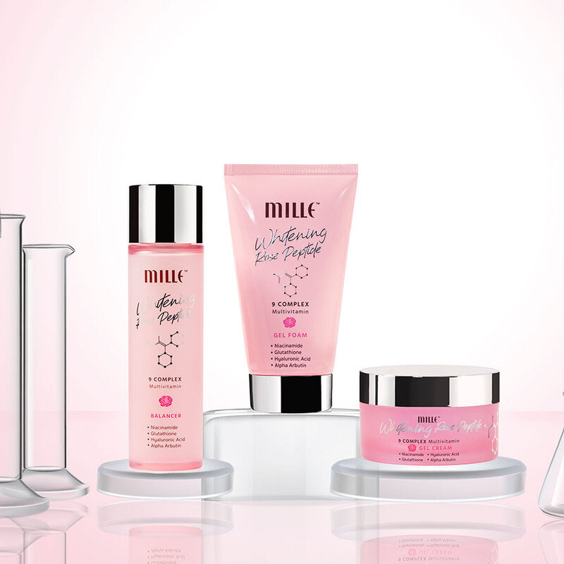 Mille Toner - Whitening Rose Peptide 9 Complex
