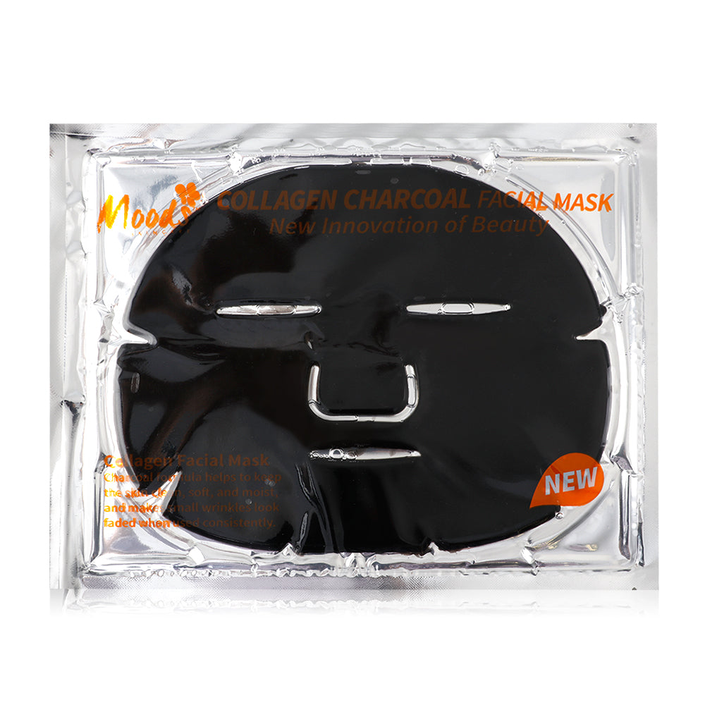 Moods Skin Care Collagen Charcoal Facial Mask 60g