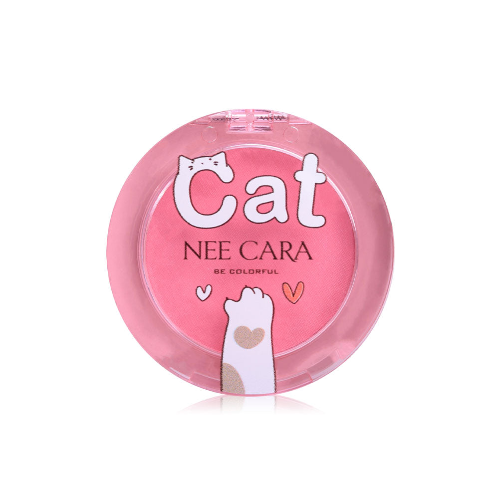 NEE CARA Cat Silk Powder Blush 8g - #04 Shining Love