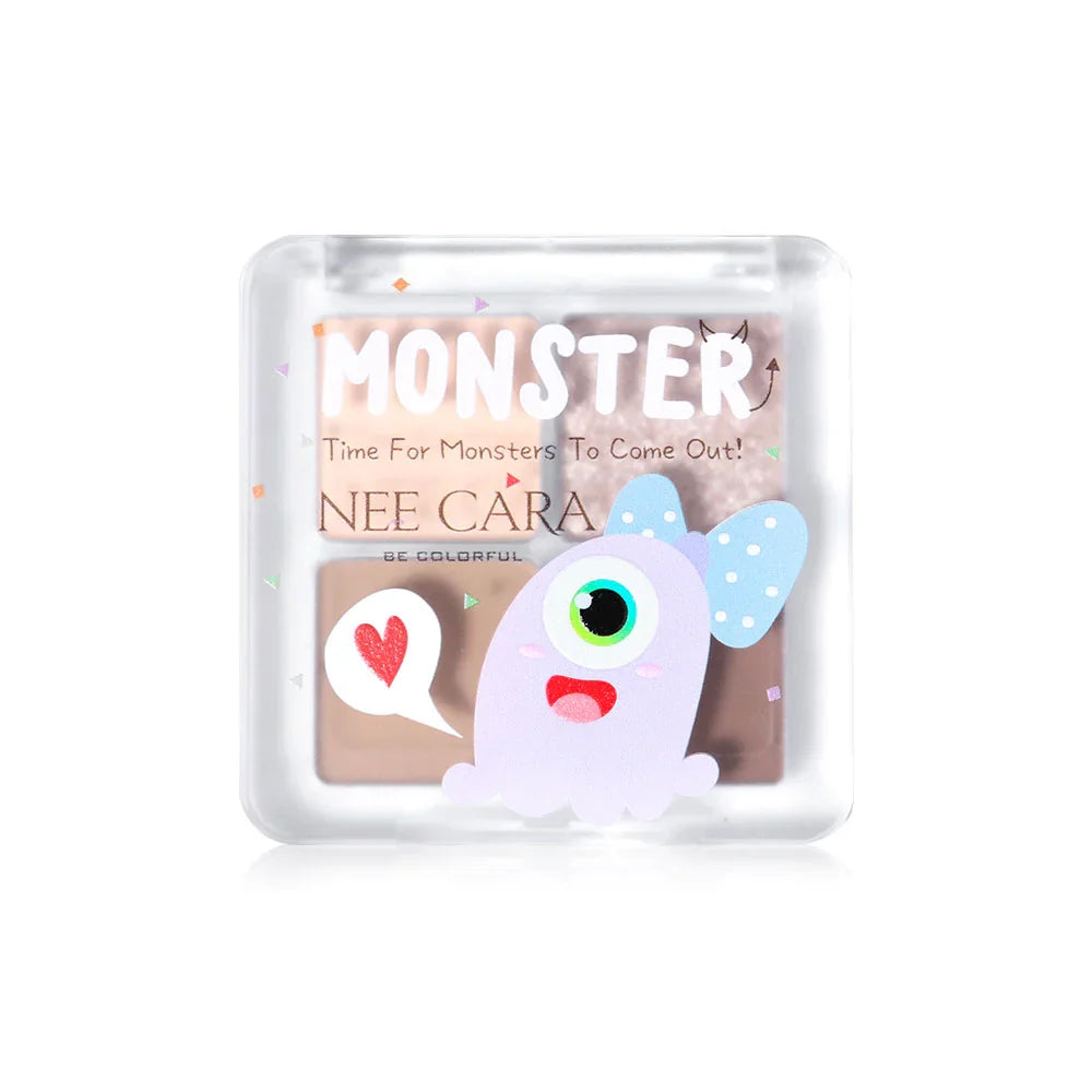 NEE CARA Monster 4 Colors Eyeshadow N1965 8g - #02 Mini