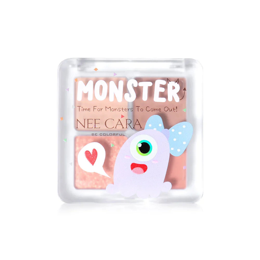 NEE CARA Monster 4 Colors Eyeshadow N1965 8g - #03 Mini