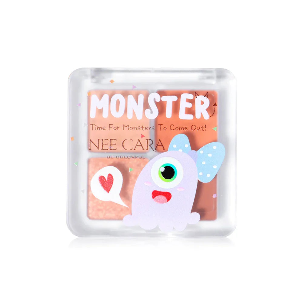 NEE CARA Monster 4 Colors Eyeshadow N1965 8g - #04 Mini
