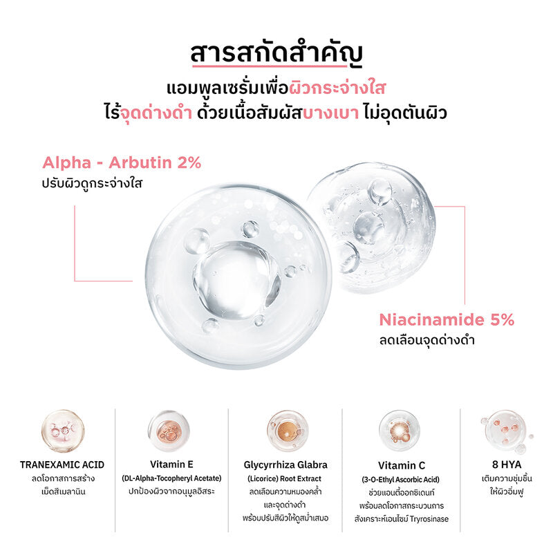 Nu Formula Whitening Spotless Ampoule Serum 30ml