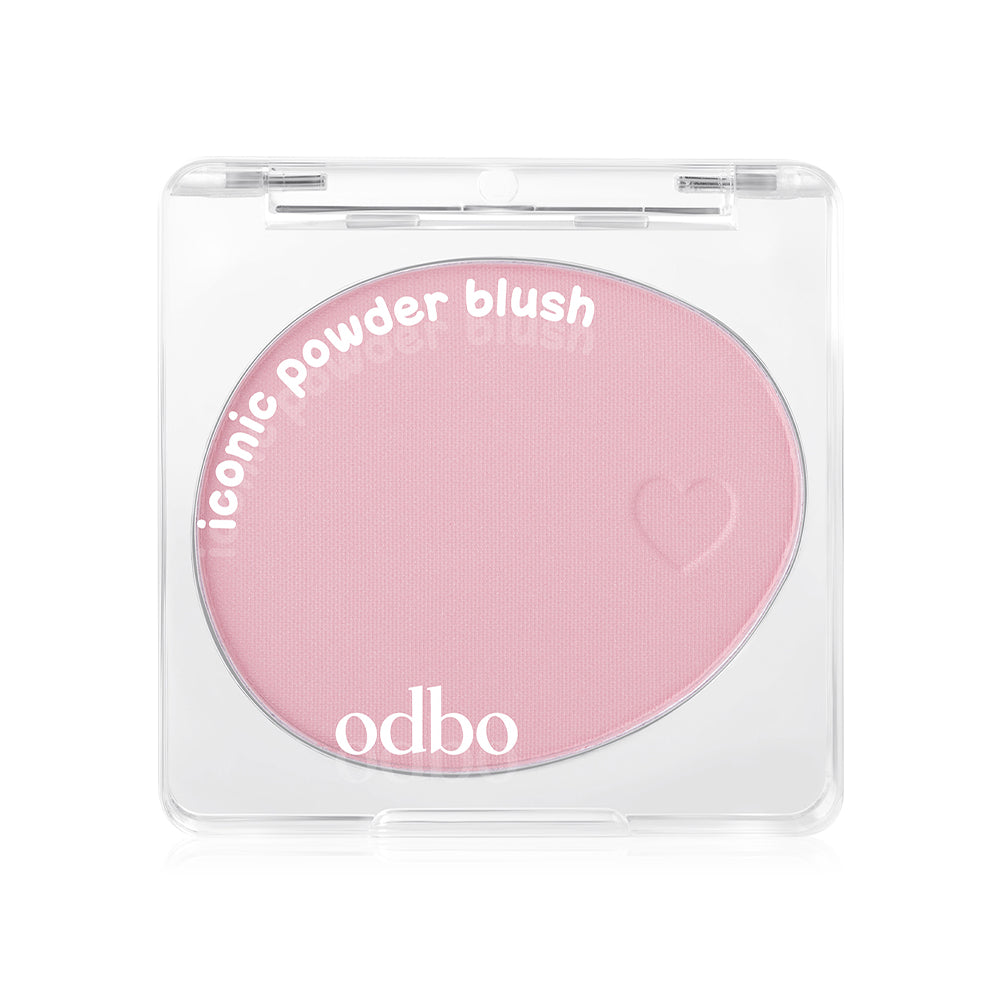 ODBO Iconic Powder Blush 4.2g - #OD1325-02 Bare Pink