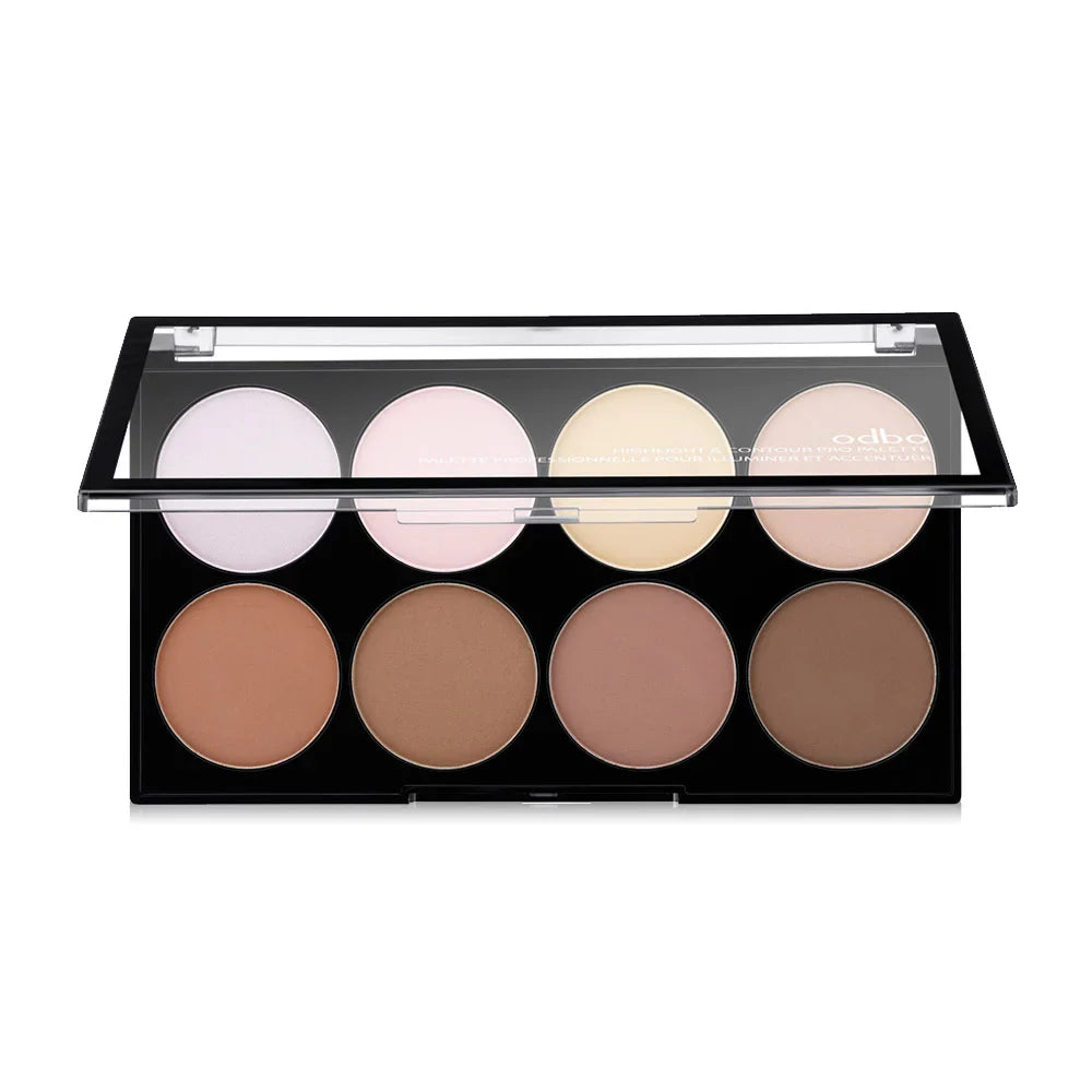 ODBO Highlight & Contour Pro Palette 20g OD138 - #01 A