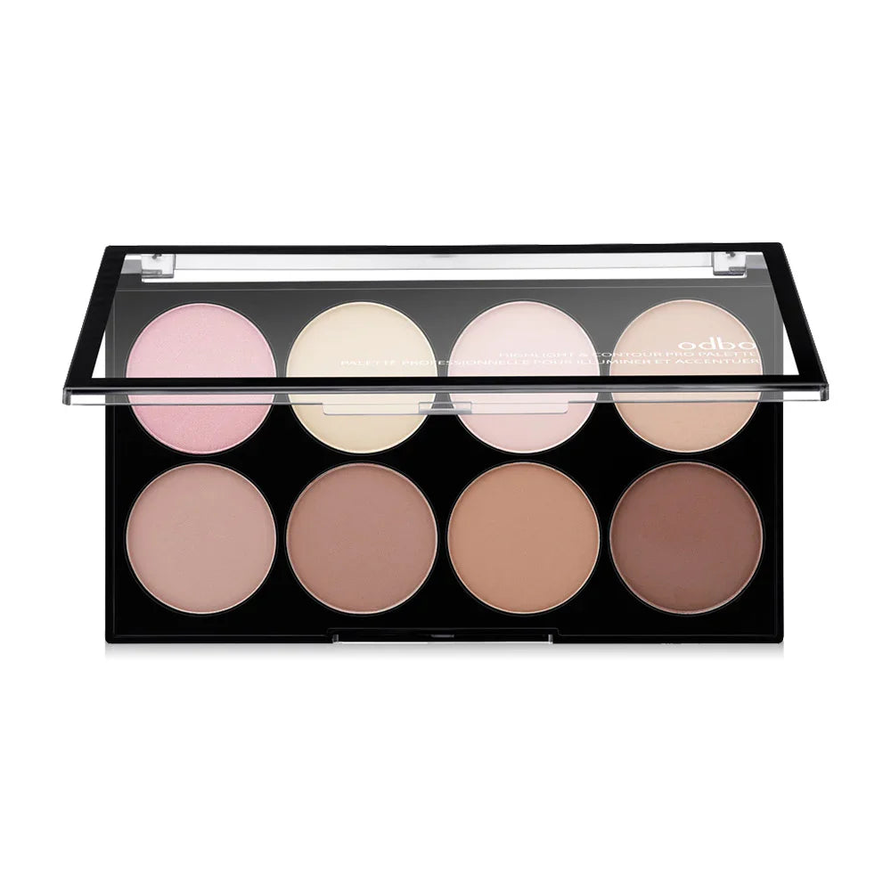 ODBO Highlight & Contour Pro Palette 20g OD138 - #02 A